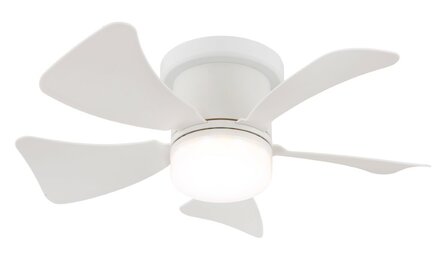 Globo Hines LED plafondventilator wit 41 cm