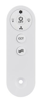 Globo Hines LED plafondventilator wit 41 cm afstandsbediening