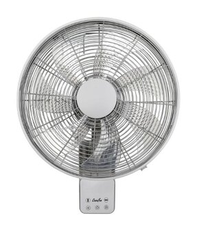 Casafan wandventilator Airos Eco Design Wall II TS titanium zilver 40 cm