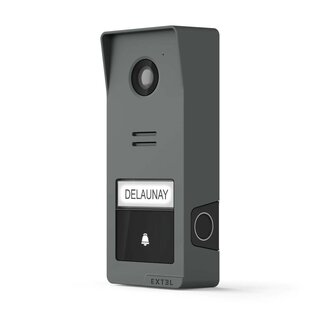 Extel 720337 Wave 3 draadloze video intercom buitenunit grafiet