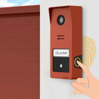 Extel 720337 Wave 3 draadloze video intercom buitenunit