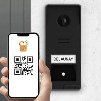 Extel 720337 Wave 3 draadloze video intercom buitenunit