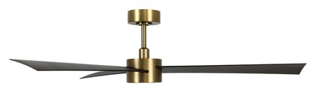 Beacon Airfusion Climate IV plafondventilator messing walnoot 132 centimeter