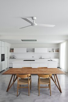 Faro Barcelona 34297 Rudder L plafondventilator wit/essen 132 cm in keuken