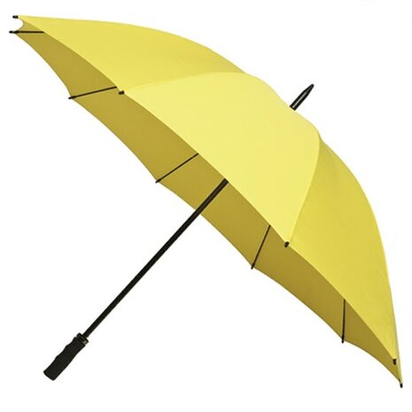 Falcone windproof golfparaplu geel GP-52-8005 voorkant