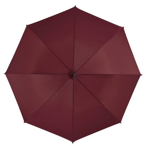 Impliva compacte golfparaplu bordeauxrood GP-31-8070 bovenkant