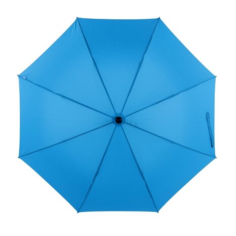 Falcone automatische windproof golfparaplu lichtblauw GP-58-PMS PROCESS BLUE C bovenkant