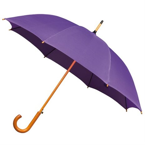 Falconetti luxe paraplu paars met haak