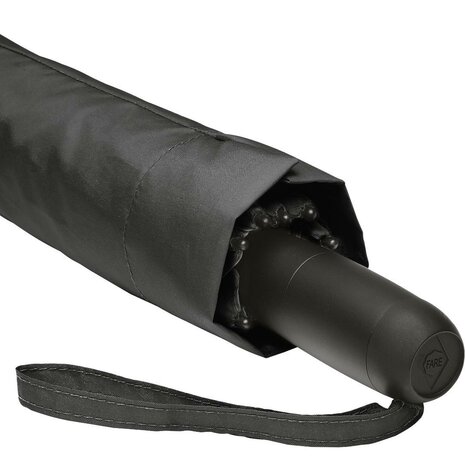Fare Skylight 5749 grote opvouwbare paraplu zwart handvat