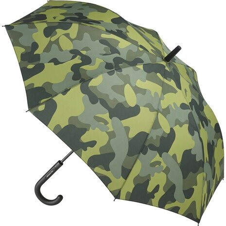 Fare Camouflage 1118 windproof stokparaplu groen