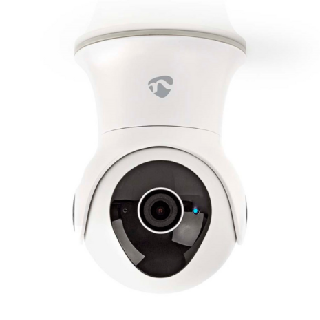 Nedis SmartLife camera voor buiten wit WIFICO20CWT voorkant