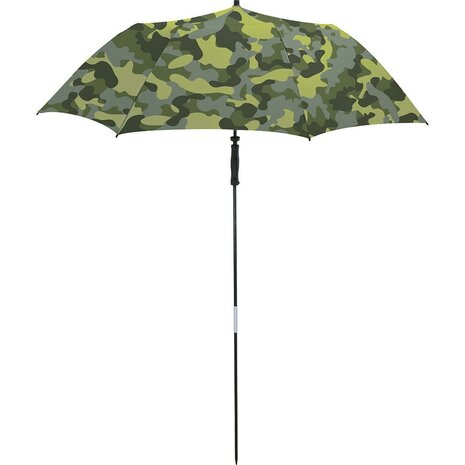 Fare Travelmate 6139 strandparasol en paraplu in één - camouflage donkergroen