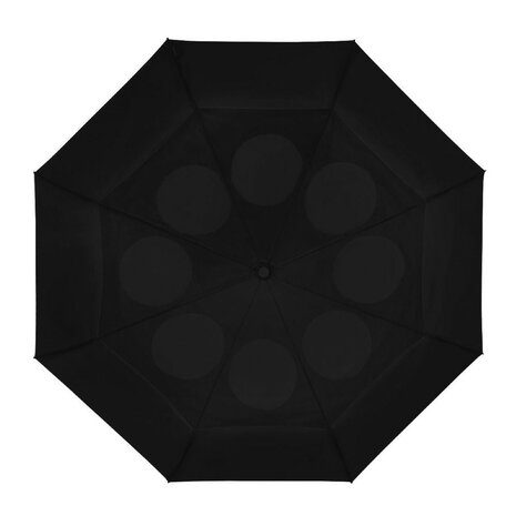Minimax Eco luxe automatische opvouwbare paraplu 100 cm zwart