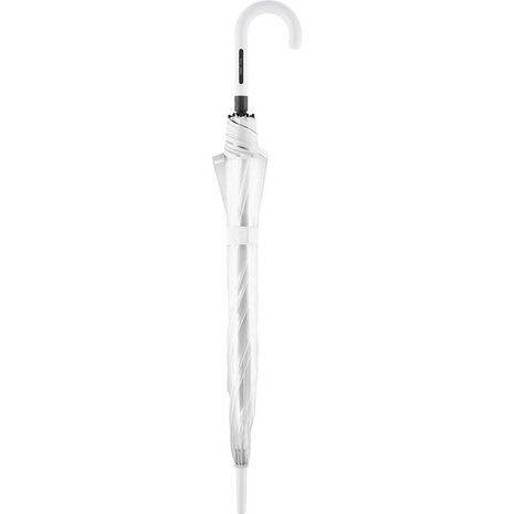 Fare Pure 7112 transparante paraplu met automatische opening wit