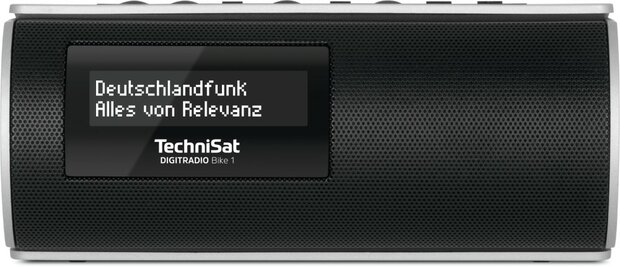 Technisat DIGITRADIO BIKE 1 DAB+/FM fietsradio voor op stuur zwart/zilver