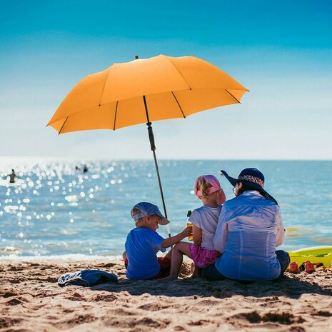 Fare Travelmate 6139 strandparasol en paraplu in één - oranje