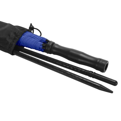 Fare Travelmate 6139 strandparasol en paraplu in één - blauw