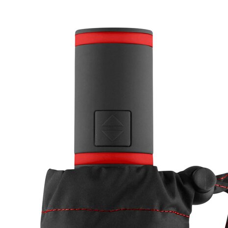 Fare Mini Style 5484 zakparaplu zwart rood