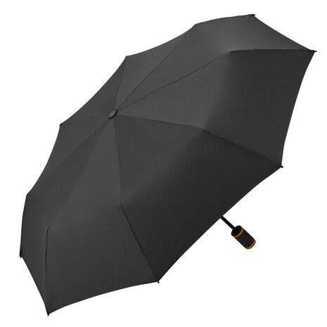 Fare Mini Style 5484 zakparaplu zwart oranje