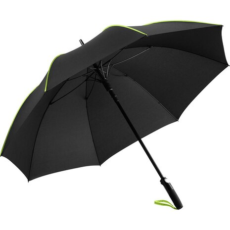 Fare Seam 4399 luxe windproof golfparaplu 115 cm zwart limegroen