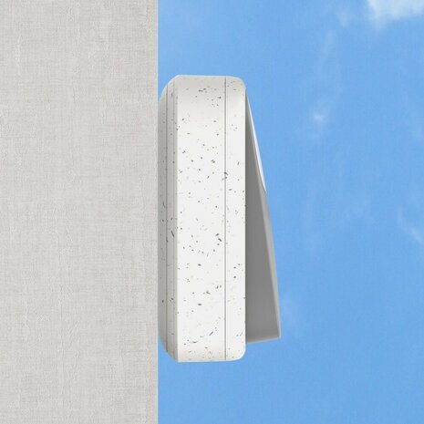 Avidsen 102498-3 draadloze en kinetische deurbel bamboe + 3 ontvangers beldrukker