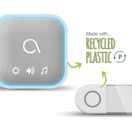 Avidsen Sona-T Plug-In draadloze deurbel met flitslicht op netstroom