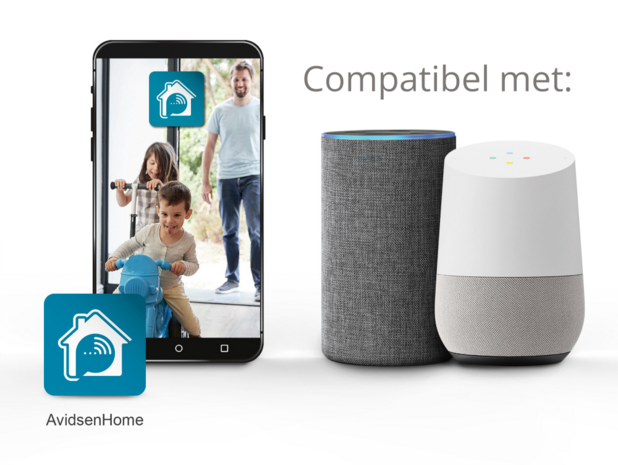 Avidsen 127052 HomeCam WR Wifi IP-buitencamera met nachtzicht