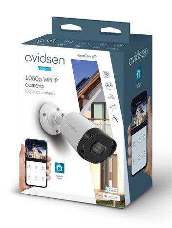 Avidsen 127052 HomeCam WR Wifi IP-buitencamera met nachtzicht