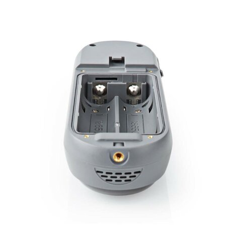 Nedis SmartLife WIFICDP20GY videodeurbel zwart achterzijde