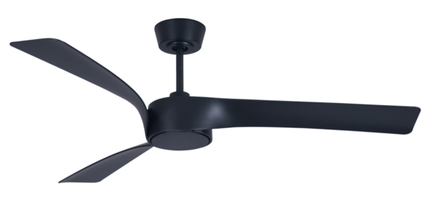 Beacon Line plafondventilator zwart 132 centimeter zonder lamp