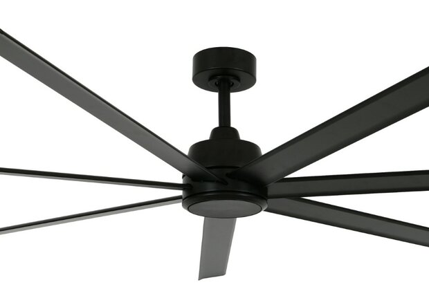 Beacon 21610949 Lucci Air Atlanta II plafondventilator zwart 183 cm