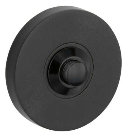 Artitec 94852 beldrukker rond messing mat zwart