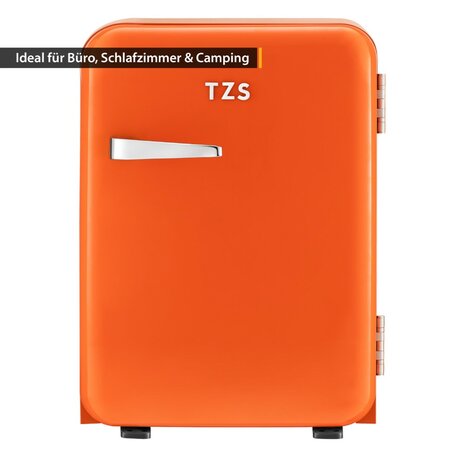 First Austria FA-5172-3-OR thermo-elektrische retro mini koelkast 40 liter oranje