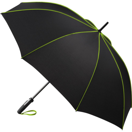 Fare Seam 4399 luxe windproof golfparaplu 115 cm zwart limegroen