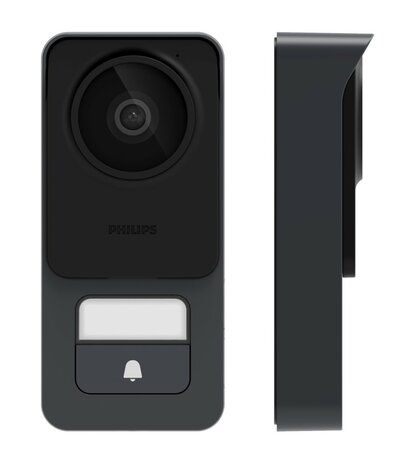 Philips WelcomeEye Connect 3K bedrade deurbel met camera buitenunit