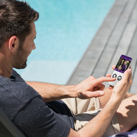 Philips WelcomeEye Connect 3K bedrade deurbel met camera app
