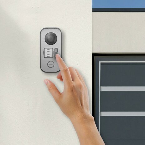 Avidsen 112303 &Eacute;lia bedrade intercom met camera + scherm buitenunit