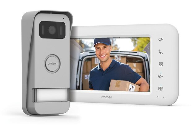 Avidsen 112302 Elia Smart 2 Wifi bedrade intercom met camera + app