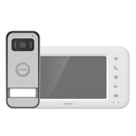 Avidsen 112302 Elia Smart 2 Wifi bedrade intercom met camera + app