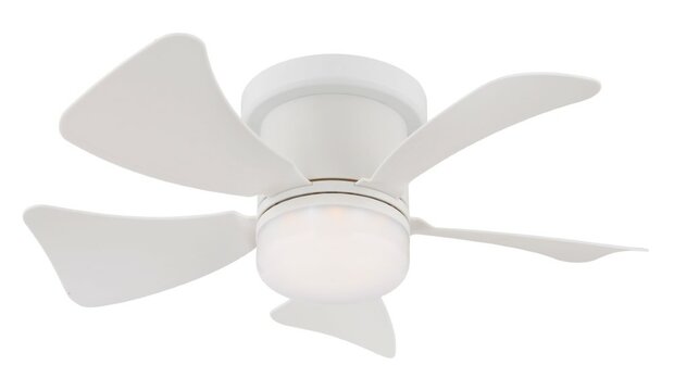 Globo Hines LED plafondventilator wit 41 cm