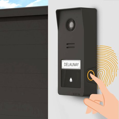 Extel 720337 Wave 3 draadloze video intercom buitenunit