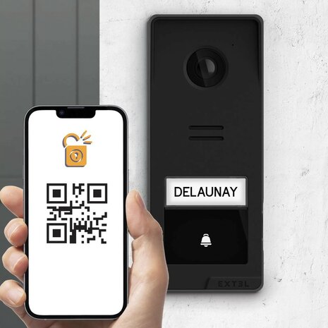 Extel 720337 Wave 3 draadloze video intercom buitenunit