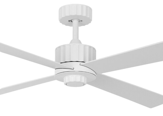 Beacon 213171 Newport plafondventilator met ledverlichting wit 137 cm