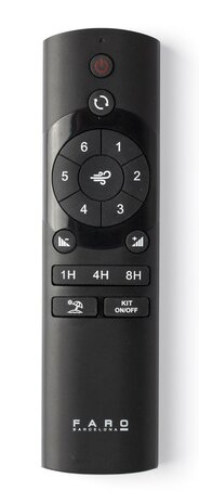 Faro Barcelona 34260 Barth L Led plafondventilator met verlichting wit 132 cm afstandsbediening