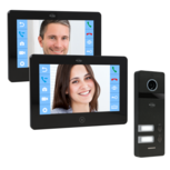 Elro Pro Full HD PV40 bedrade intercom met camera voor 2 appartementen Elro Pro Full HD PV40 bedrade intercom met camera voor 2 appartementen