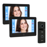 Elro Pro Full HD PV40 bedrade intercom met camera voor 1 appartement en extra scherm Elro Pro Full HD PV40 bedrade intercom met camera voor 1 appartement en extra scherm