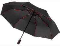 Fare Mini Style 5484 zakparaplu zwart rood Fare Mini Style 5484 zakparaplu zwart rood
