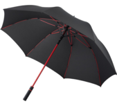 Fare Style 2384 windproof stokparaplu zwart rood 130 centimeter Fare Style 2384 windproof stokparaplu zwart rood 130 centimeter