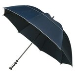 Falcone XXL windproof golfparaplu 140 cm - blauw Falcone XXL windproof golfparaplu 140 cm - blauw