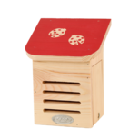 Esschert Design Diapositief lieveheersbeestjeshuis met rood dakje Esschert Design Diapositief lieveheersbeestjeshuis met rood dakje
